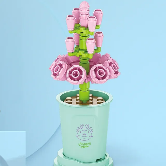 Budowany bukiet róż - zestaw do aranżacji kwiatów