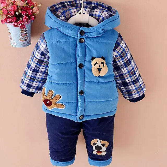 Ensemble d'hiver confortable pour enfants Animal