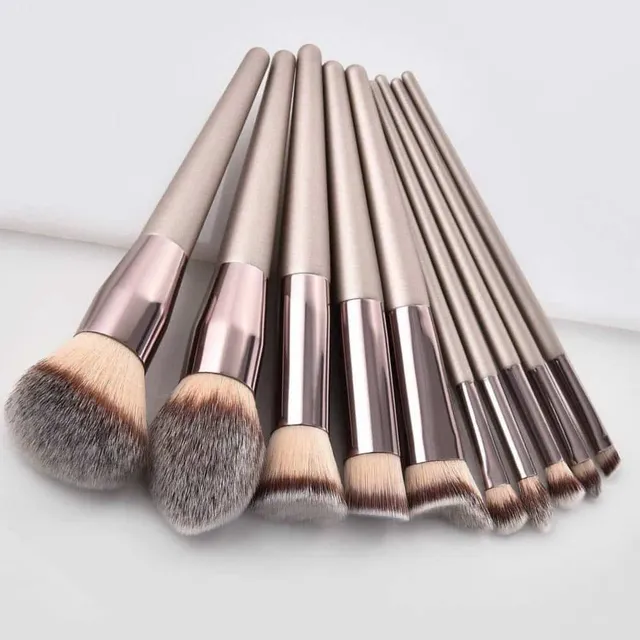 Quality brush makeup