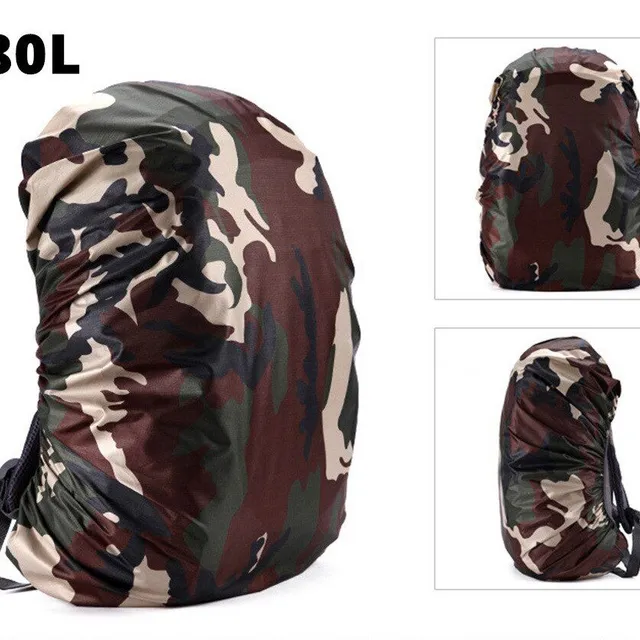 Camouflage backpack cover