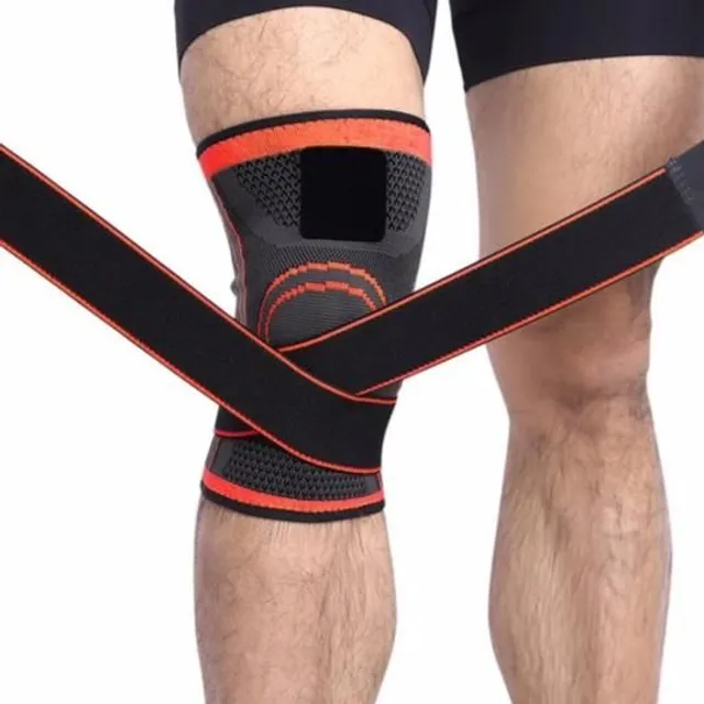 Sports knee bandage