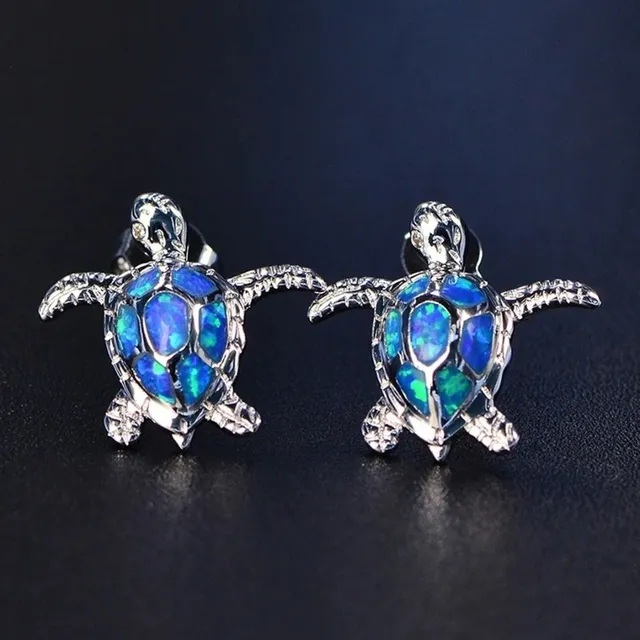 Women's hanger earrings for turtles