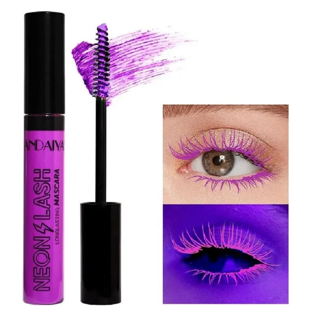 Mascara fluorescent longue durée Mascara phosphorescent Mascara phosphorescent à séchage rapide Mascara phosphorescent à séchage rapide