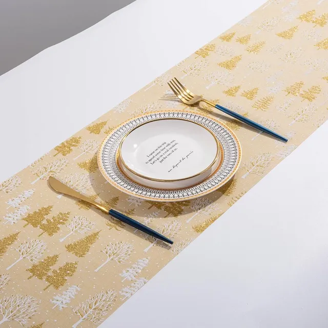 Christmas table runner Christ