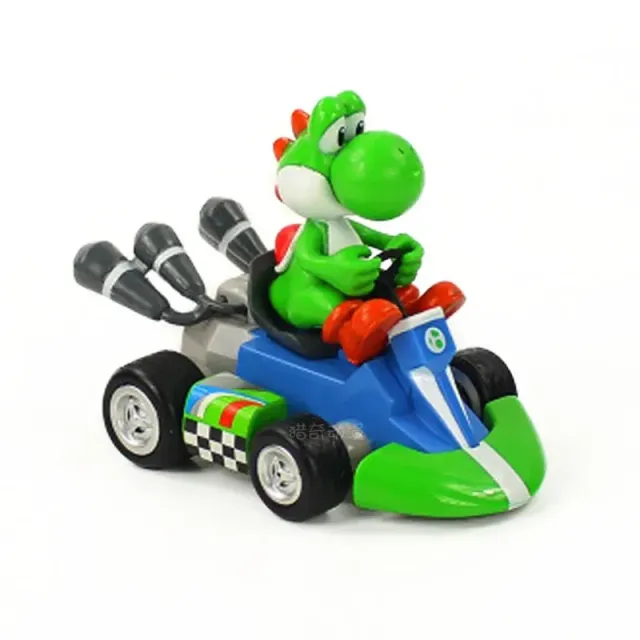 Jucării pentru copii - kart cu personajele preferate din Super Mario