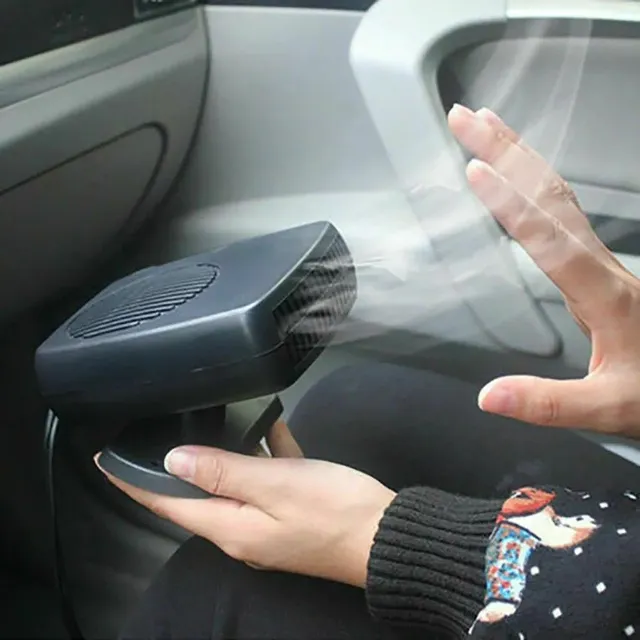 Heating and cooling to the car Air heater to the car Air conditioning to the car Portable fan to the car 12V 200W