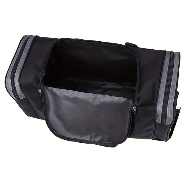 Spacious Travel Bag with Wheels, Lightweight Multifunctional Sports &amp; Fitness Bag, Lightweight Bag