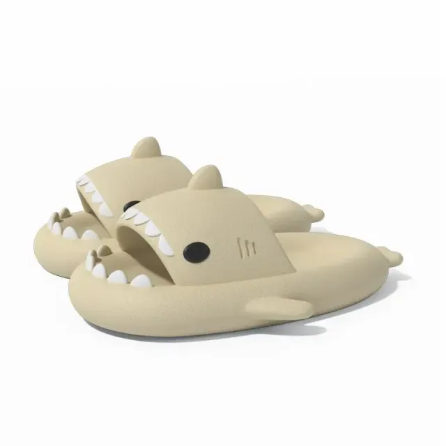 Women's summer cute shark slippers