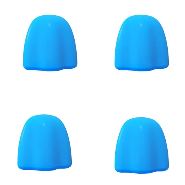 4 pcs repeatedly usable silicone lids for toothpaste