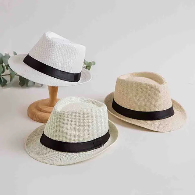 Strand unisex stílusos szalma kalap