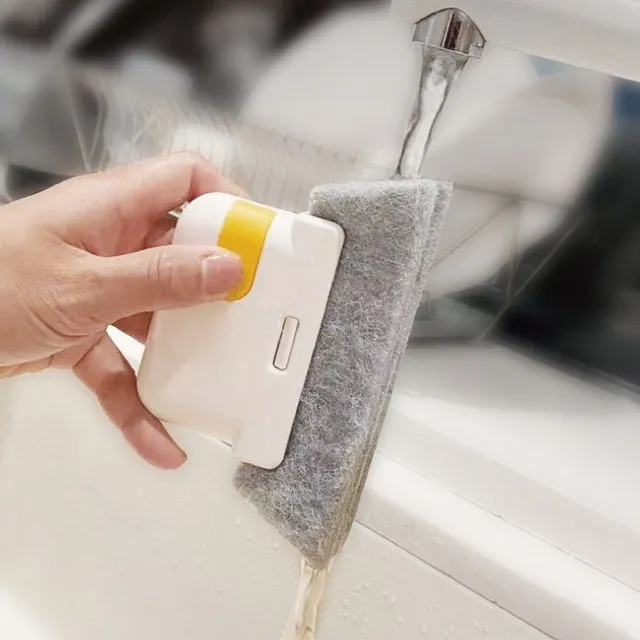 Window groove cleaning tool