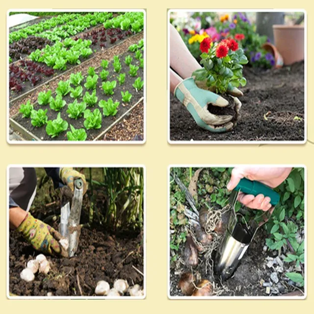 Ręczne przygotowanie ogrodnicze do sadzenia roślin