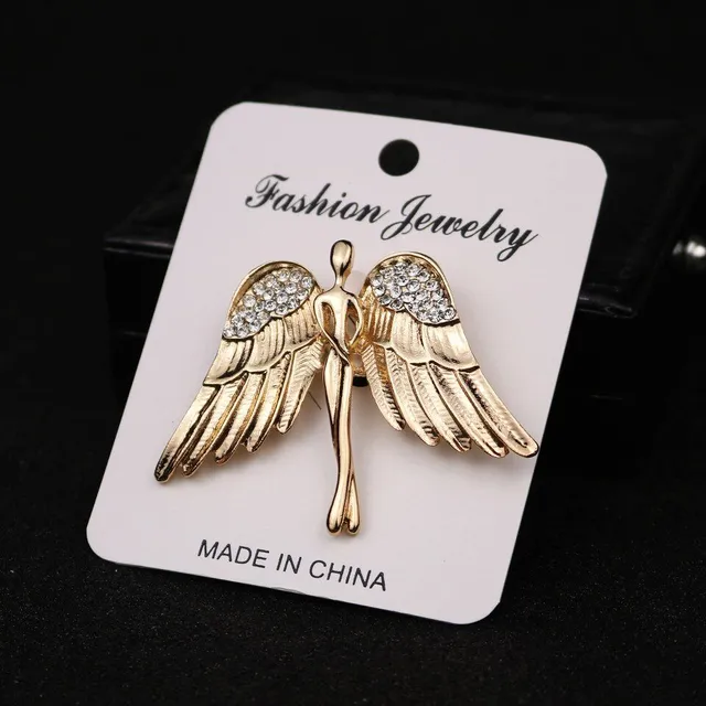 Stylish decorative brooch Angel