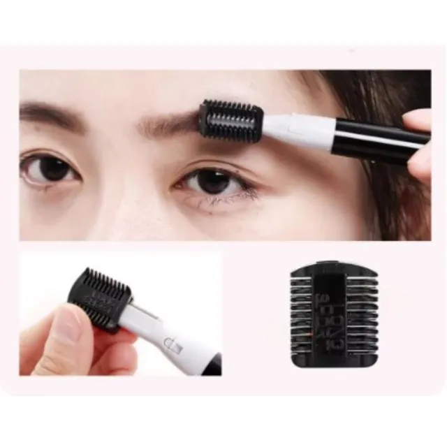 Painless electric eyebrow trimmer