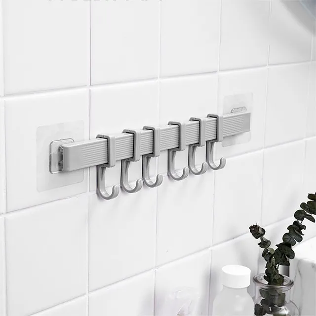 Multifunctional hooks for the bathroom