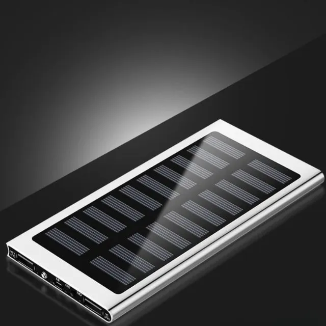 Powerbank solară fără fir cu încărcare USB