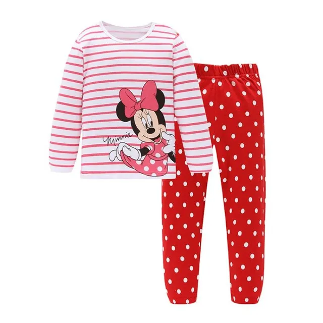 Gyönyörű gyermek pizsama Mickey egérrel való alváshoz