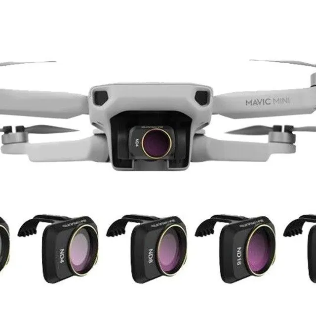 Filtru pentru obiectivul dronei DJI Mavic Mini / Mini 2 / Mini SE 6 bucăți