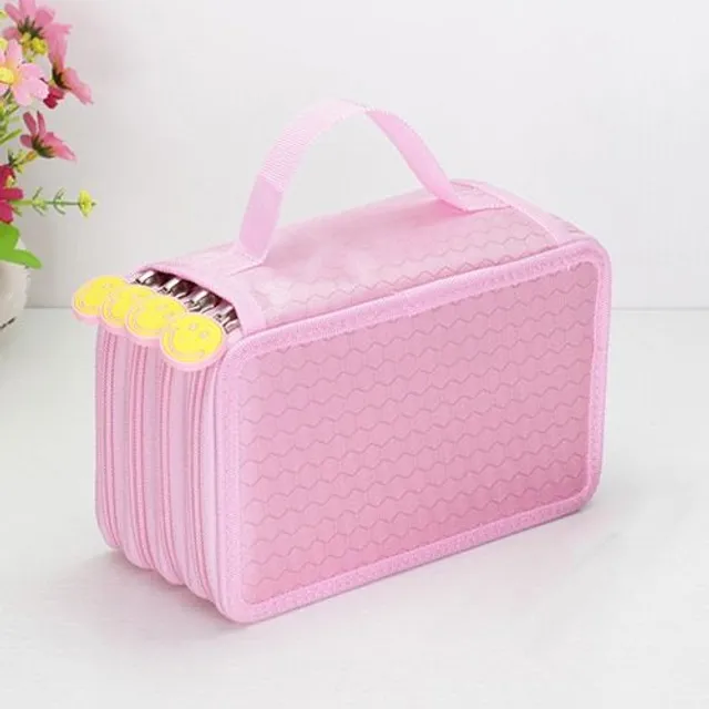 School pencil case for school supplies in trendy design