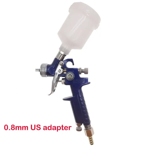 Professzionális HVLP Mini Airbrush Spray Gun autófestmény Aerograph Pneumatikus Gun