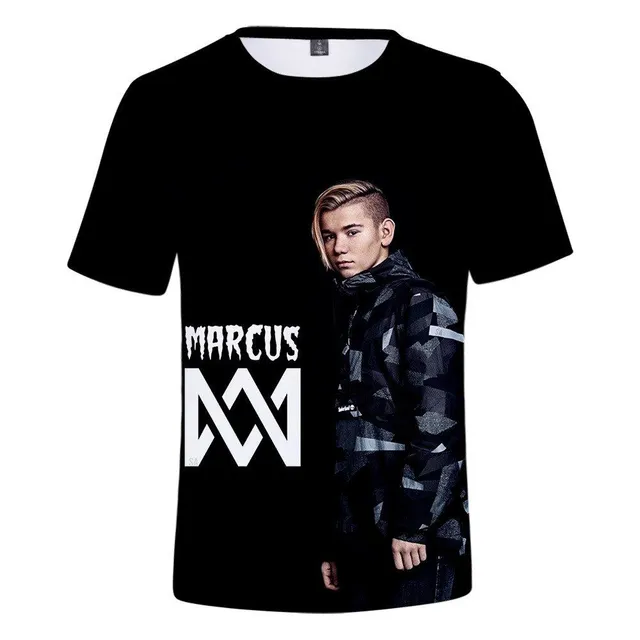 Modern 3D póló Marcus Martinus rajongóknak