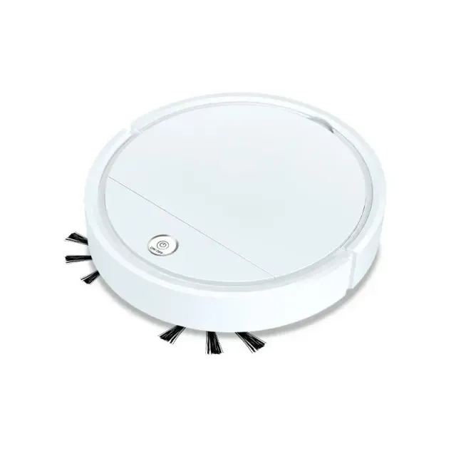 Smart robotic vacuum cleaner 3v1 with humidifier, UV light and USB charging