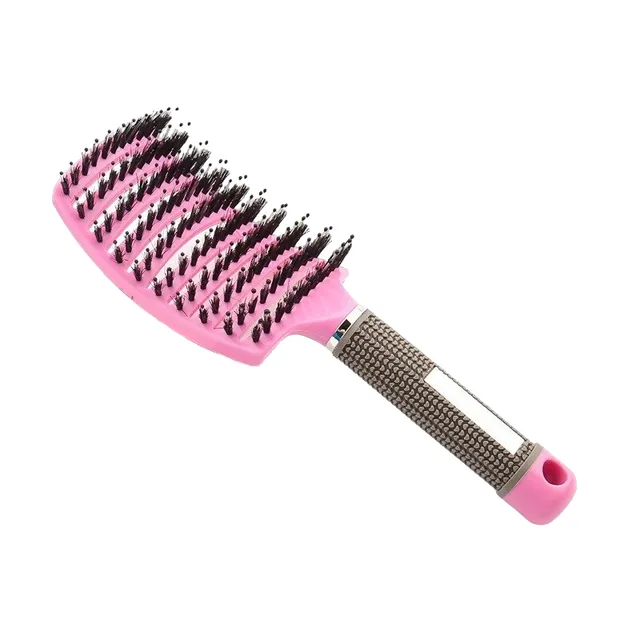 Brosse à cheveux en poils