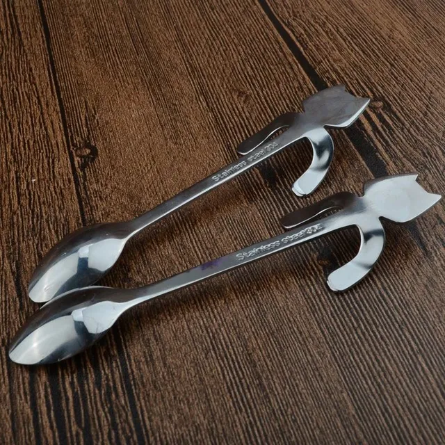 Coffee spoon with cat - 2 pcs