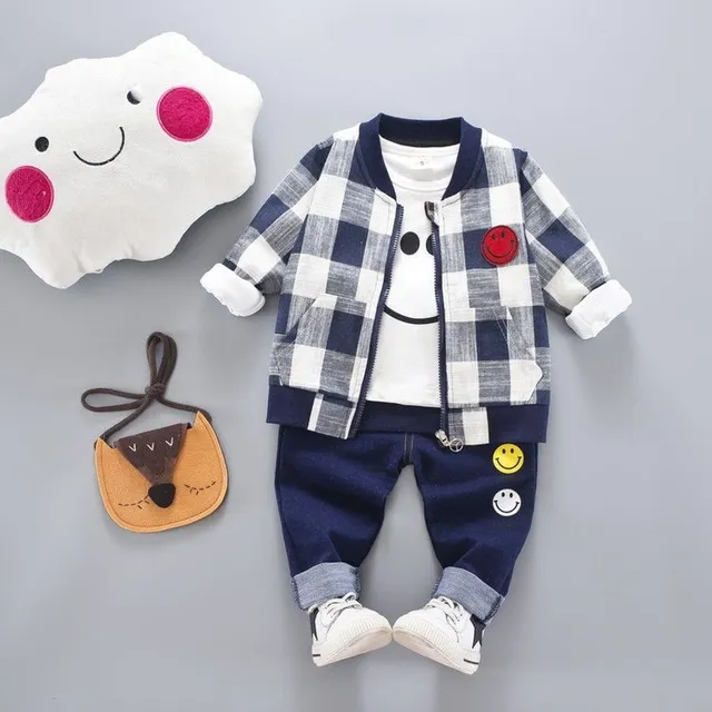 Boy's Denim Kit With Bomber