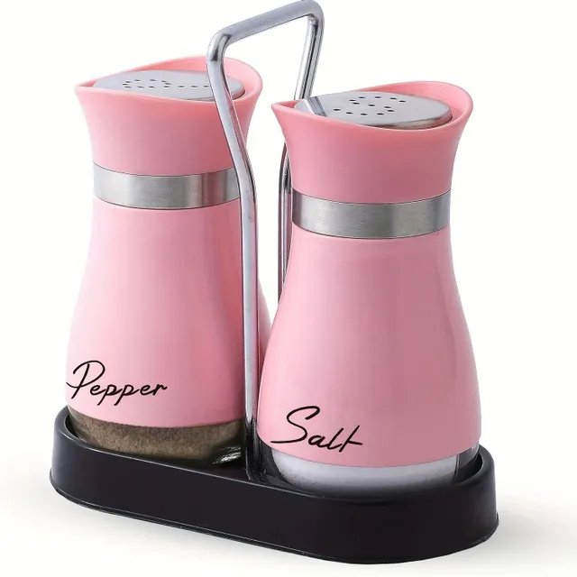 Practical salt and pepper in set 2 pieces - stylish supplement to the kitchen