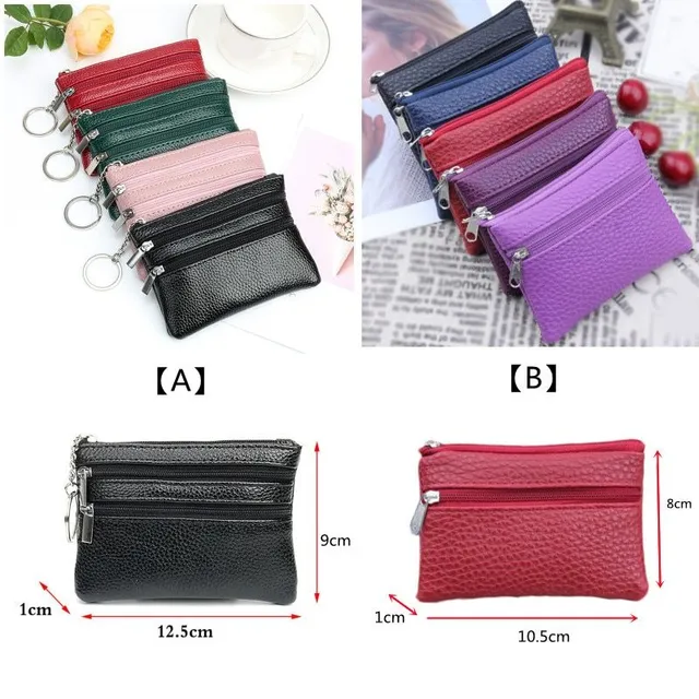 Pochette colorată din piele ecologică pentru chei Chester