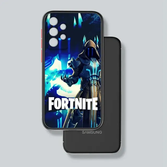 Coque tendance pour téléphones Samsung avec des motifs du jeu populaire Fortnite