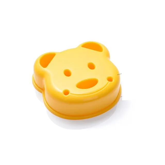 Dětská sendvičová formička ve tvaru medvídka, auta nebo králíčka pro zábavné a chutné jídlo