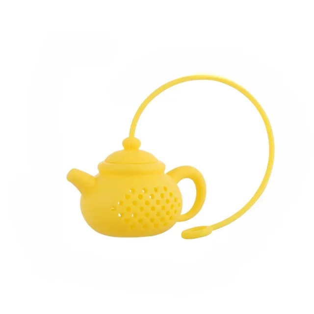 Nowoczesny silikonowy sito do herbaty w kształcie doniczki do herbaty 