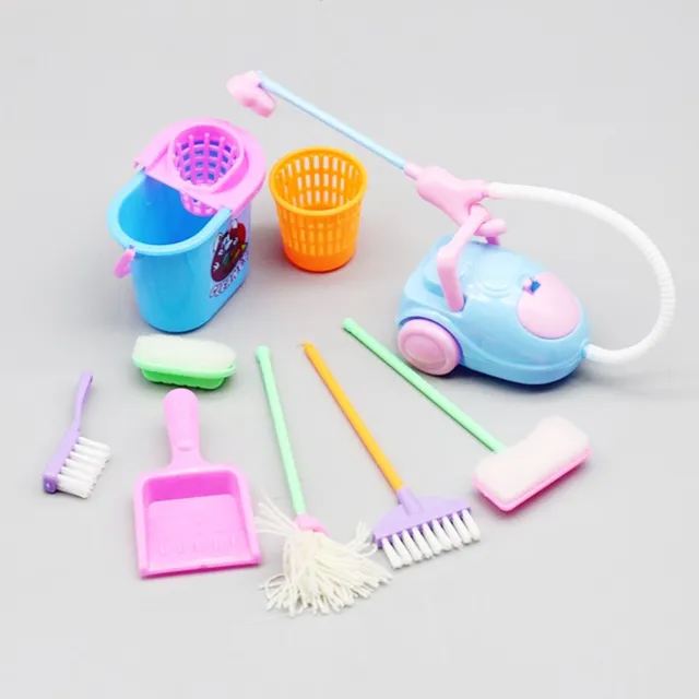 Cleaning set for Barbie dolls