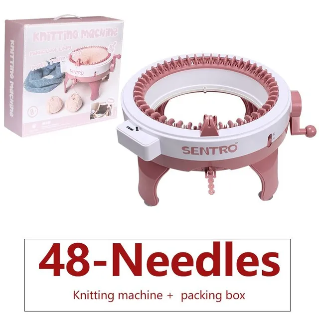 Hand creative needle knitting machine with 22/40/48 needles