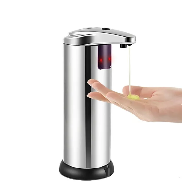 Contactless soap dispenser with sensor