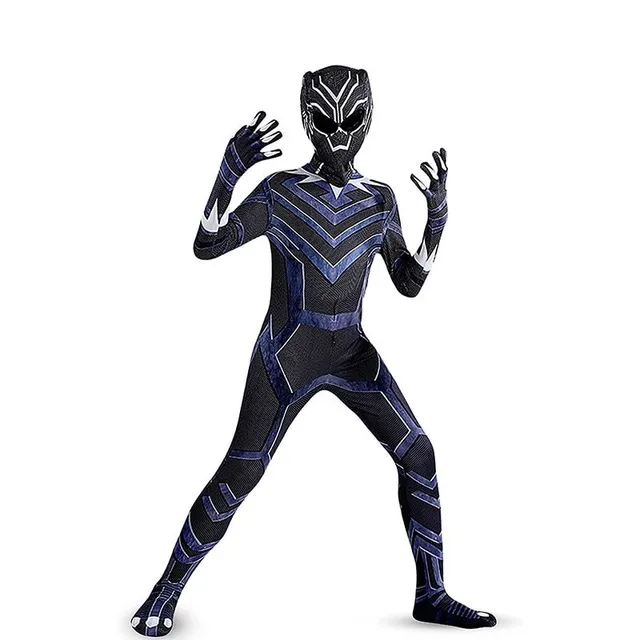 Detský štýlový kostým Black Panther