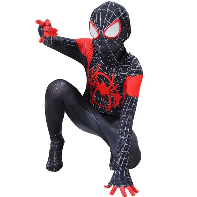 Cosplay spider man costume