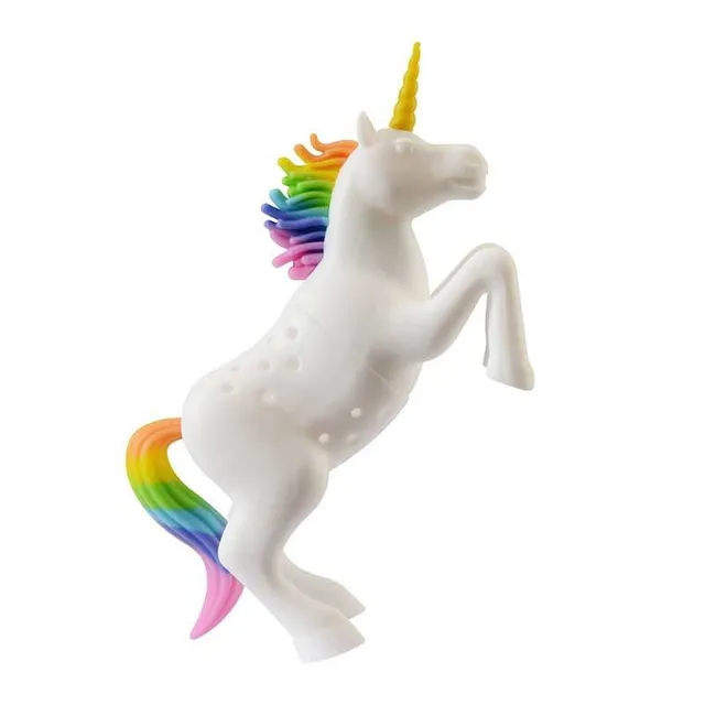 Sită de ceai din silicon în formă de unicorn