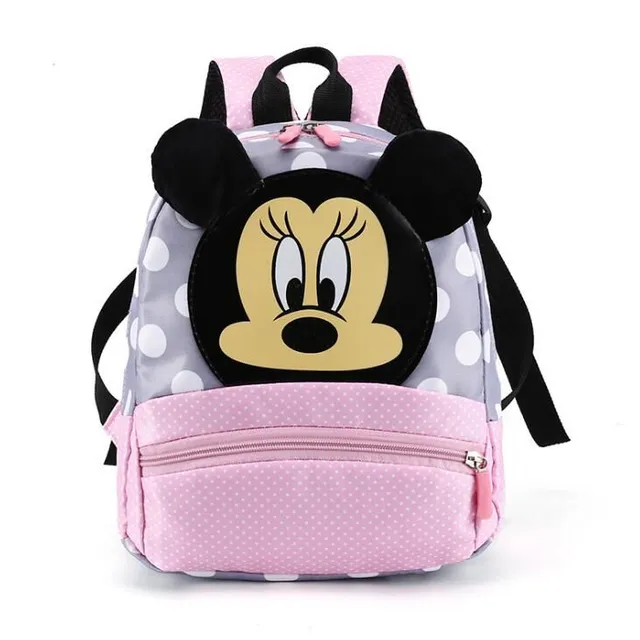 Beautiful children's backpack with Minnie and Mickey Mouse