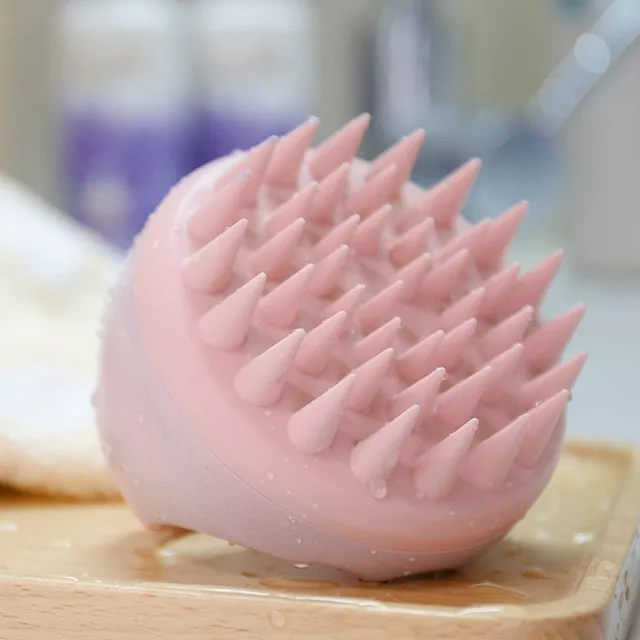 Hairbrush for relaxing head massage