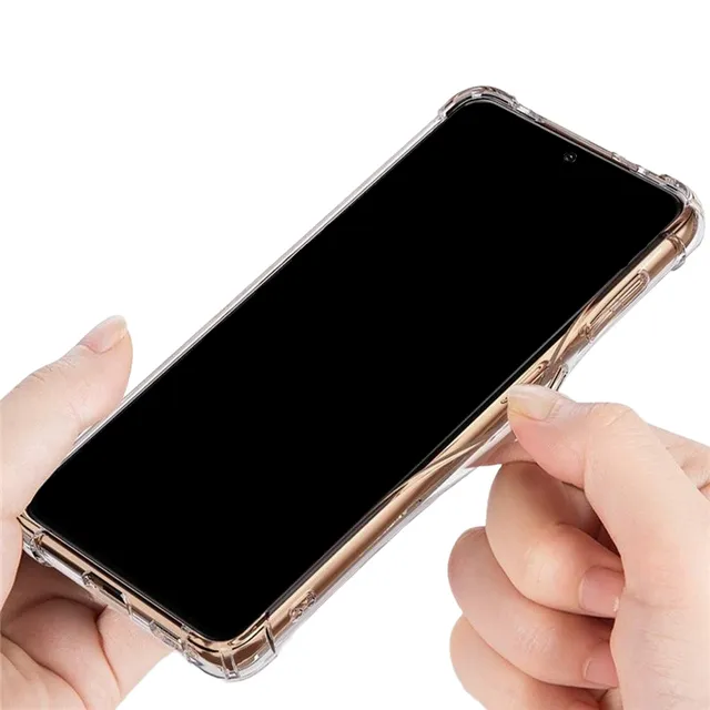 Transparent cover on Samsung Galaxy A21