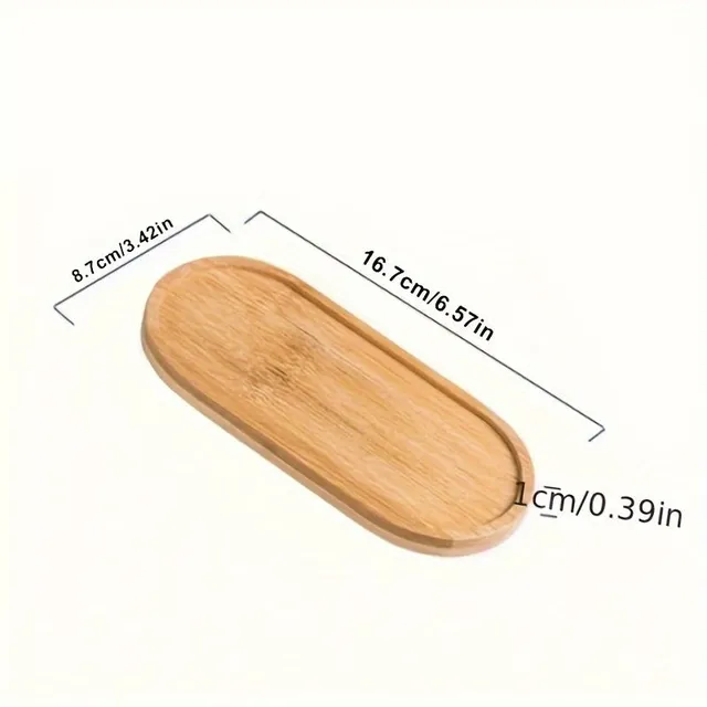 Minimalist wooden tray for delaying - decoration for your home