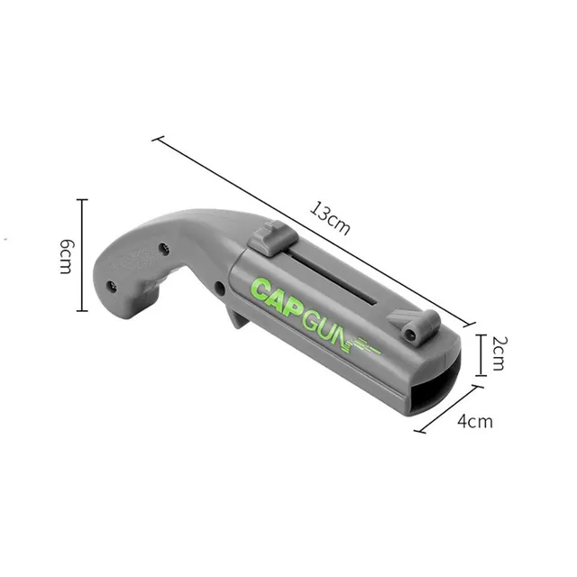 Deschizător de sticle în formă de pistol - mai multe culori
