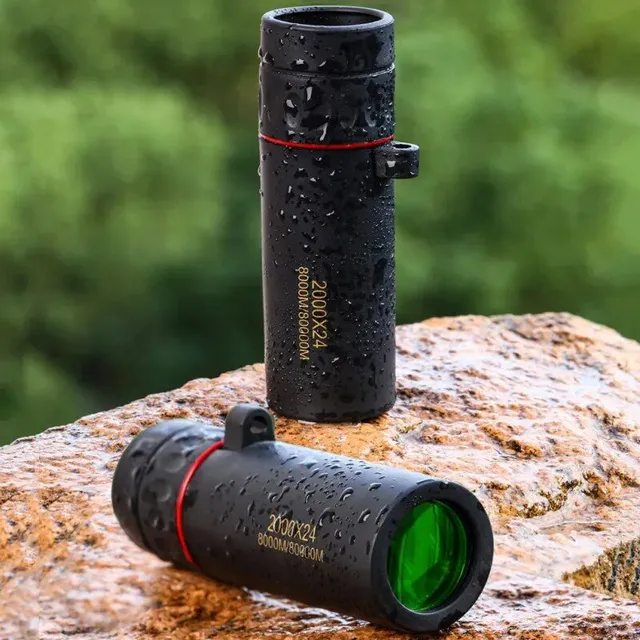 Pocket monocular for outdoor activities