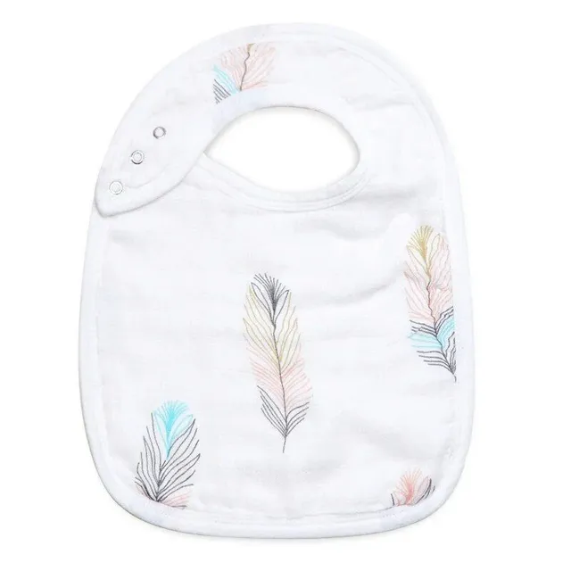 Baby bib made of bamboo cotton - soft bibs for newborns and toddlers