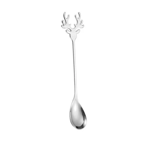 Beautiful modern Christmas teaspoons - different kinds