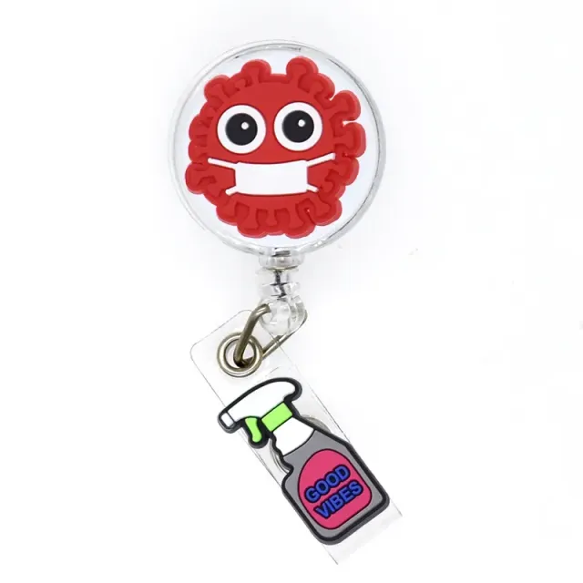 1pc High quality Silicone Extruder Signal Holder for Doctors and Medics with Cute Cartoon Design