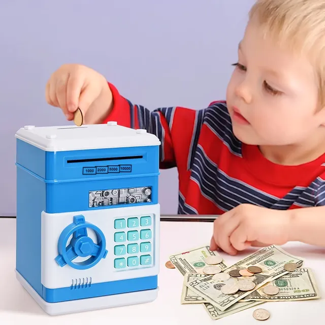 Electronic Treasurer for Children - Saves Coins for Christmas and Halloween